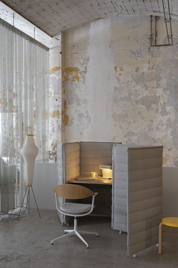 Mynt dossier et assise Plywood chaise de bureau Vitra