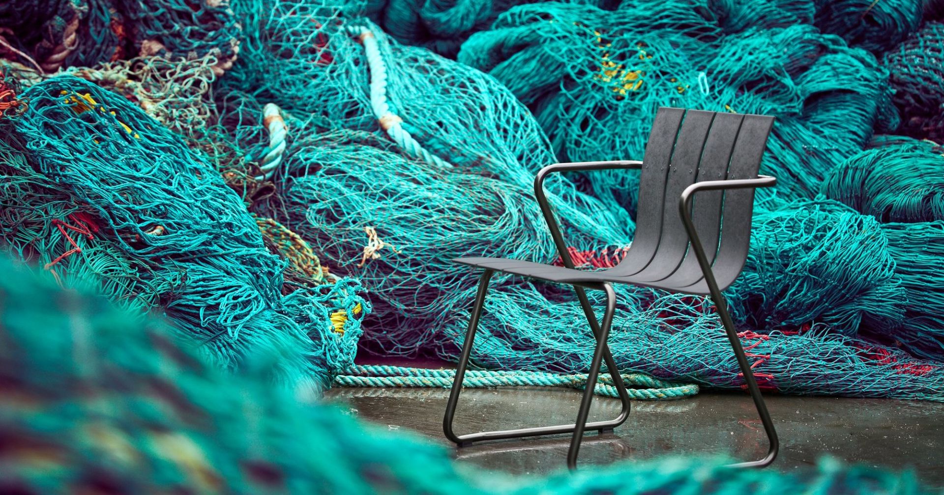 Ocean Chaise d'extérieur Mater Noir