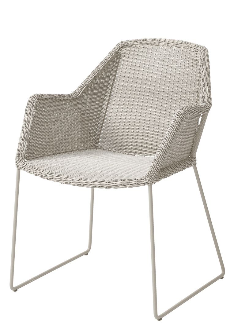 Breeze Outdoor chaise à piétement traîneau Cane-Line Sable
