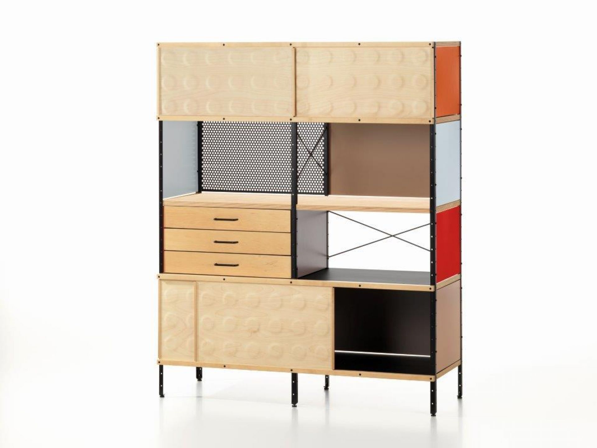 Eames Storage Unit ESU Bookcase Étagère à livres Nouveau Vitra