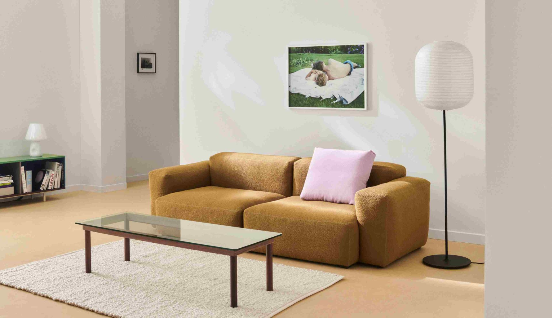 Mags Soft Sofa 2,5 places Combination 1 Low Armrest Hay