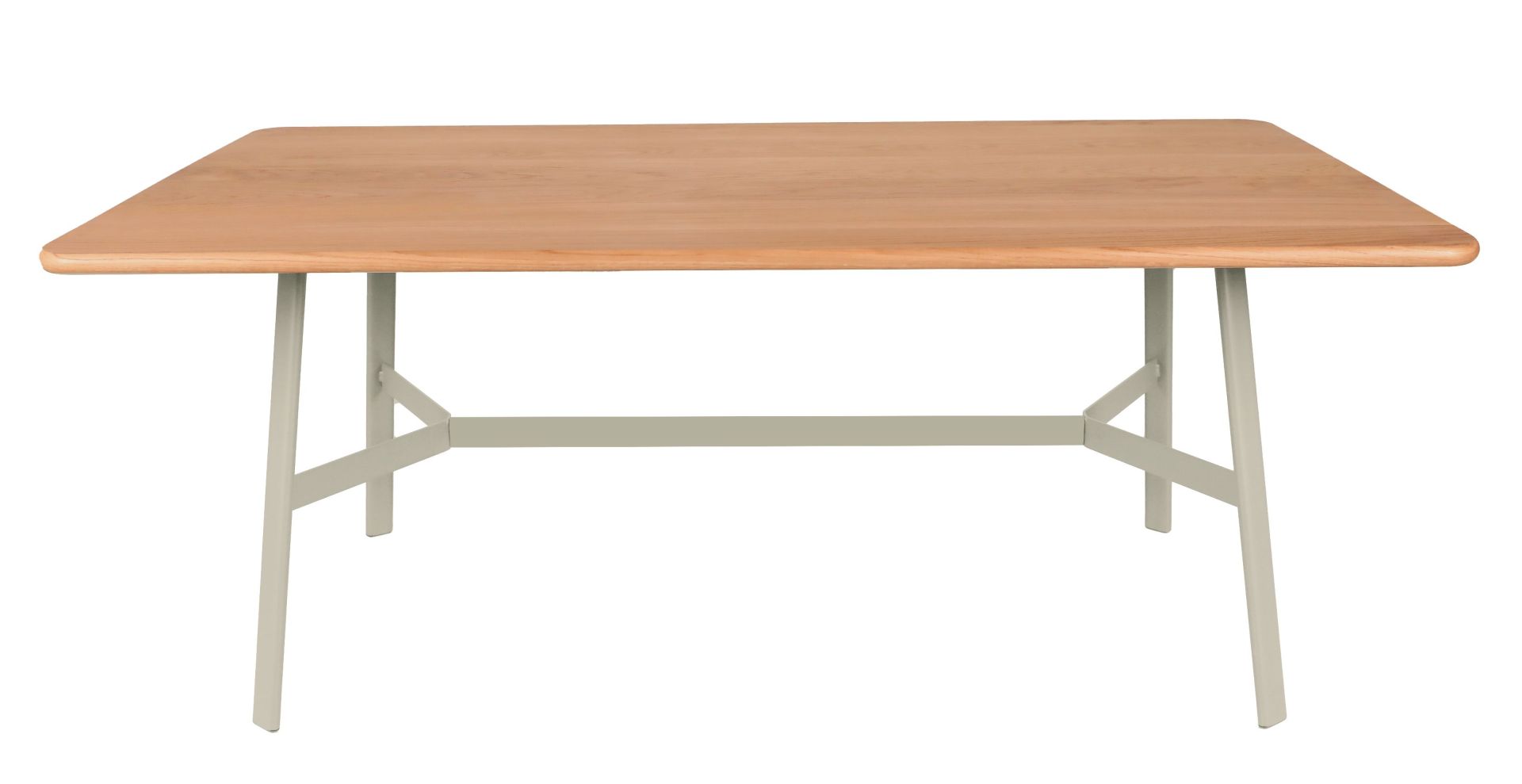 SO'O / SO O Table de salle à manger en chêne 180 × 90 cm Intérieur Fermob