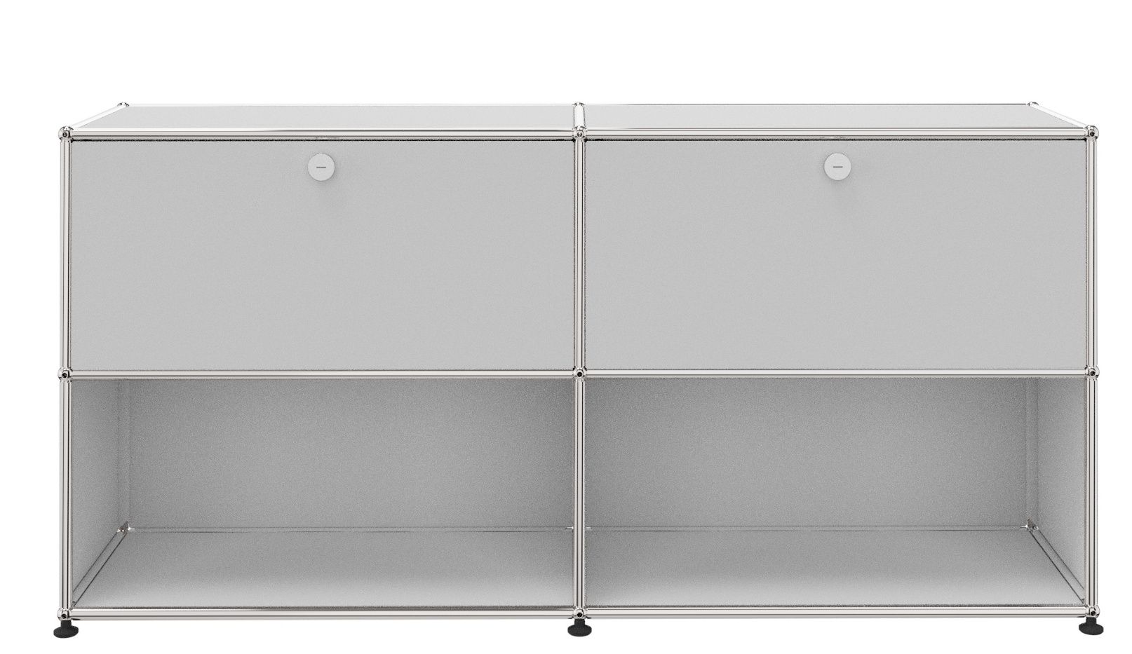 USM Haller Buffet 2 Volets / 2 Ouverts Blanc pur - FAST DELIVERY USM Haller Buffet 2 Volets / 2 Ouverts Blanc pur - FAST DELIVERY