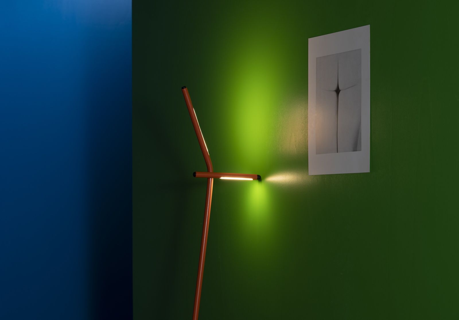 Gru Lampadaire noir Martinelli Luce
