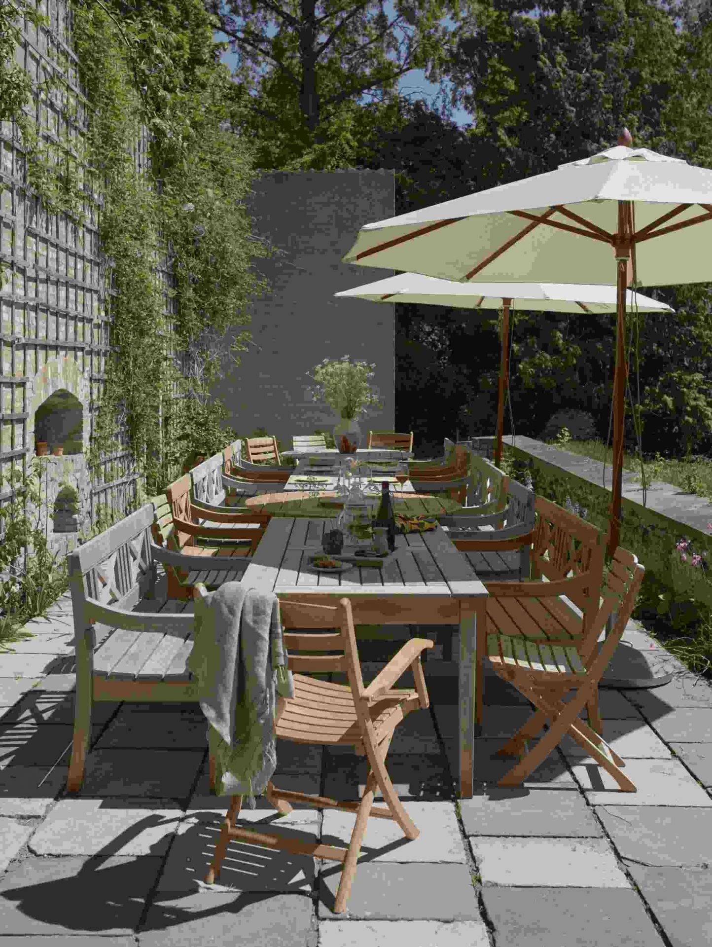Drachmann Table Ø 126 cm Outdoor Skagerak by Fritz Hansen