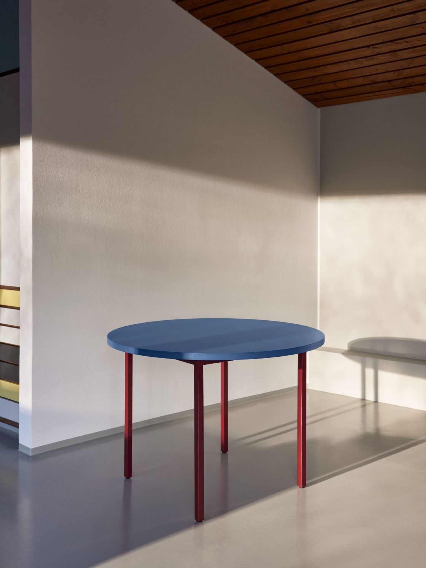 Two Colour Table 120 cm Hay Vert menthe - Ocre