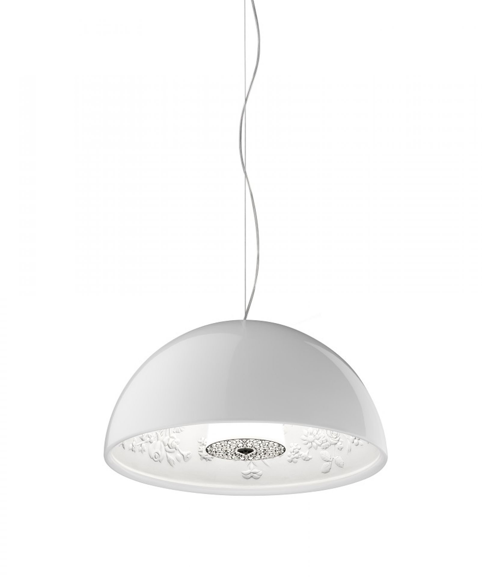 Skygarden Small Lampe suspendue Flos Blanc