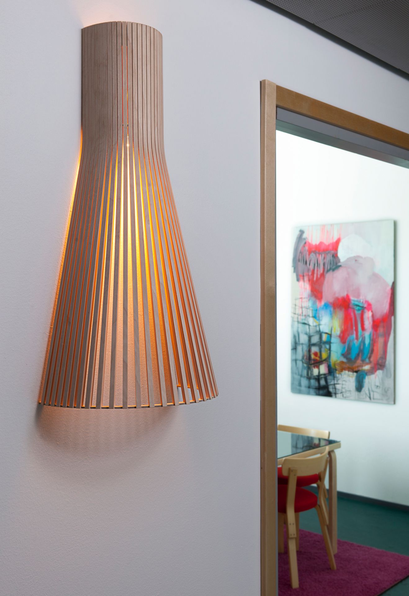 Secto 4230 LED Applique murale Secto Design Bouleau