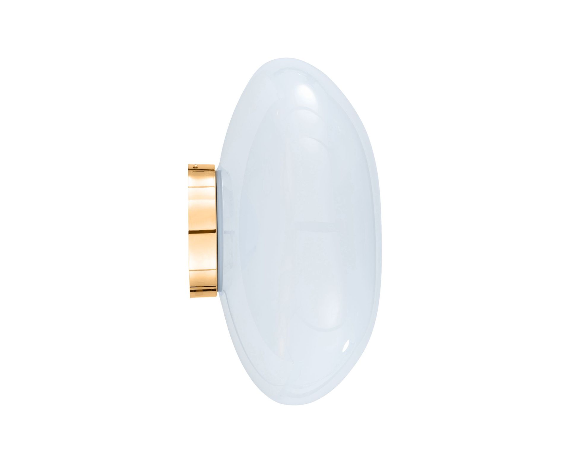 Applique murale LED Melt Surface Opal - Or Tom Dixon