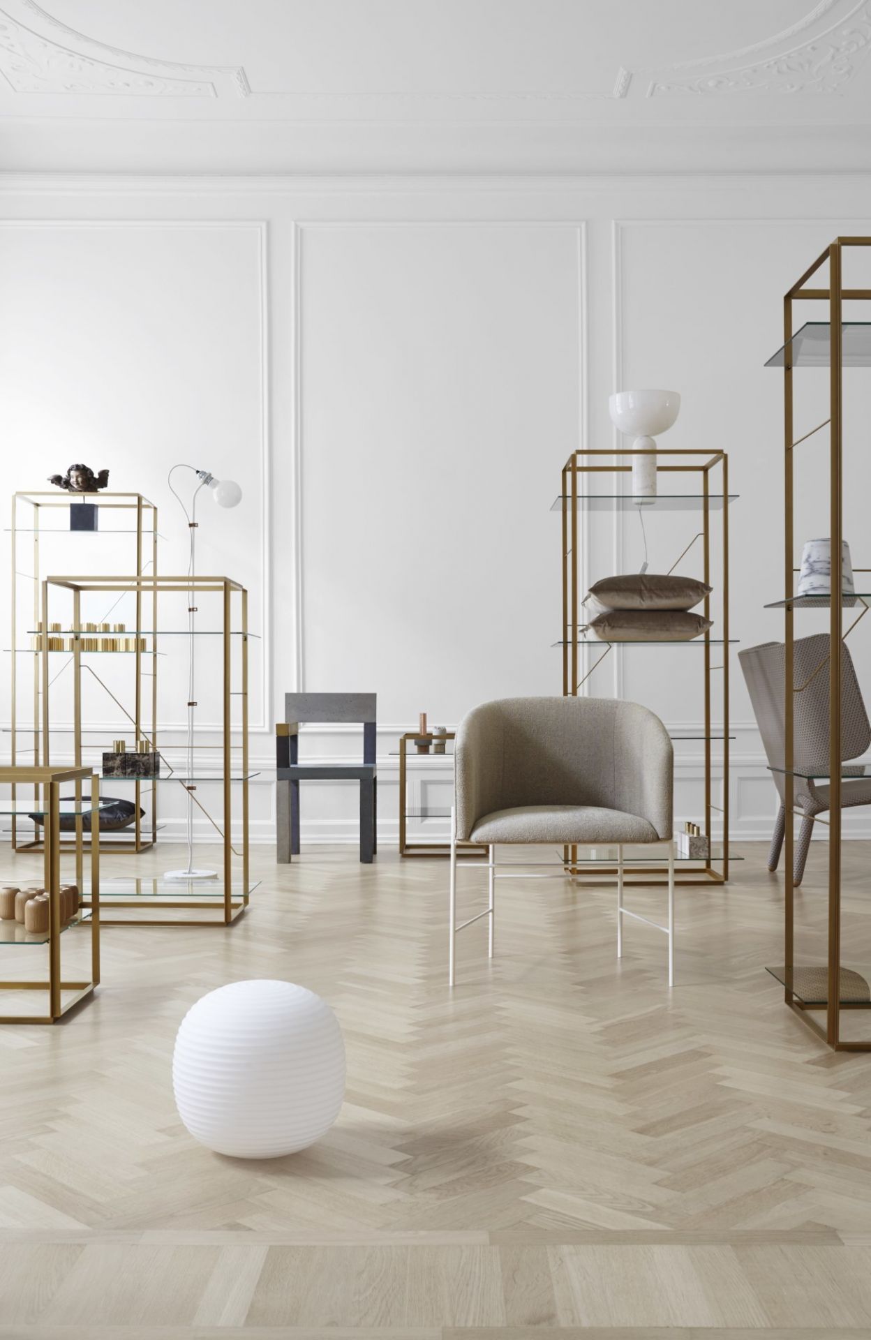 Kizu Lampe de table blanc New Works