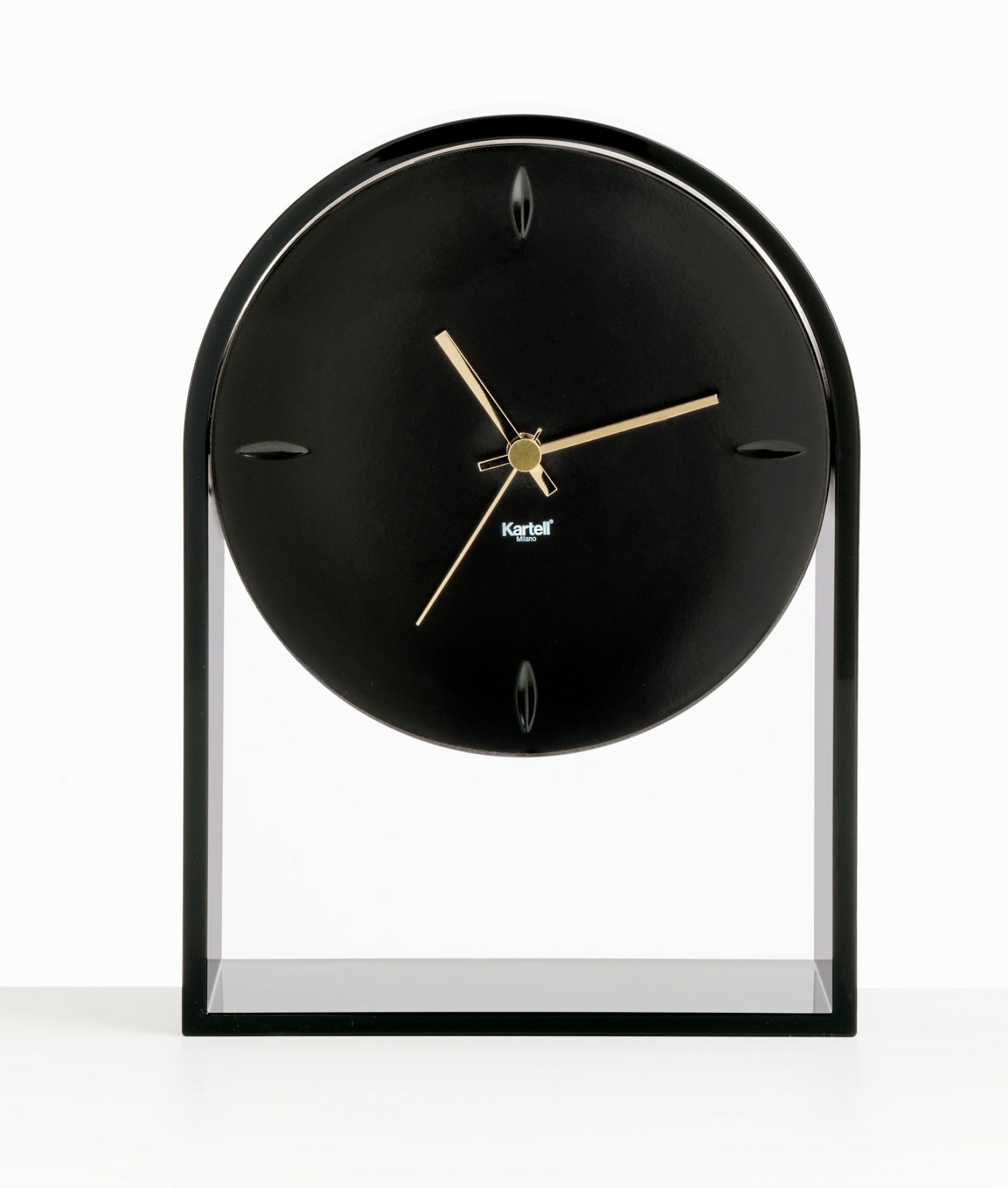 Air du Temps Horloge de bureau Kartell Noir, noir