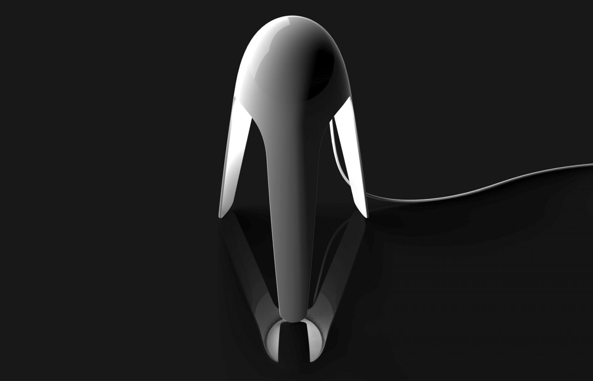Cyborg lampe de table Martinelli Luce