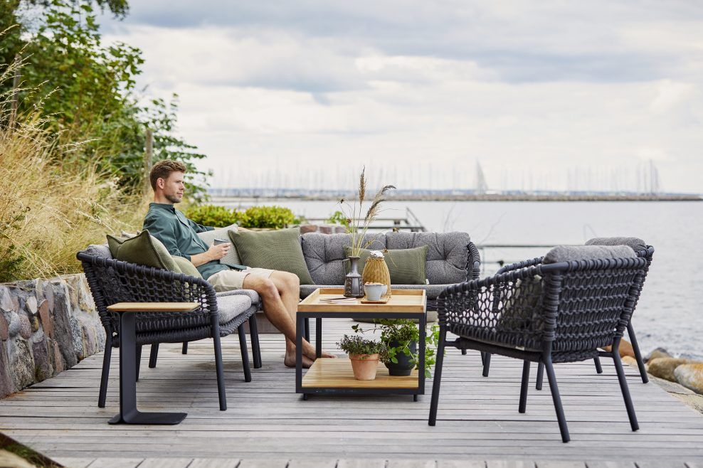 Ocean Module d'angle Canapé Outdoor Cane-Line 