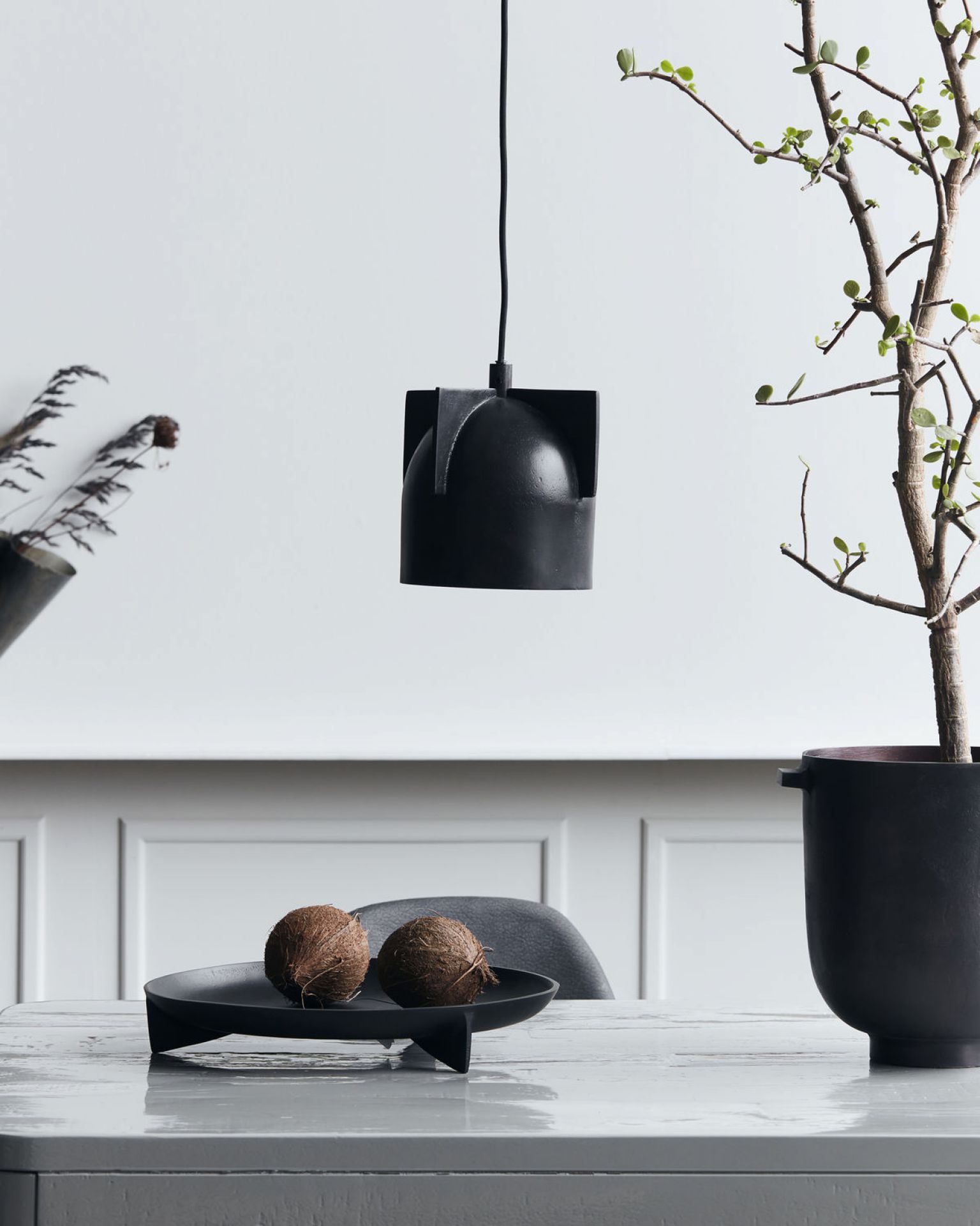Akola lampe suspendue noire house doctor OFFRE SPECIALE
