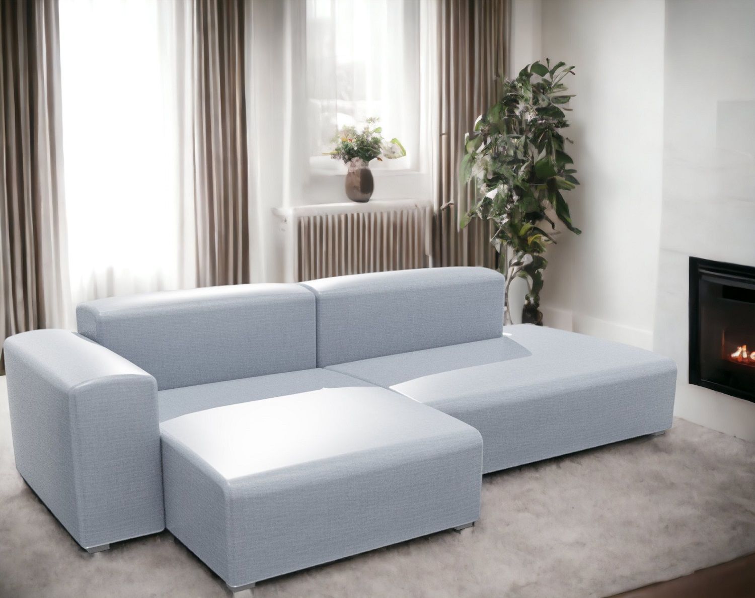 Mags Soft Sofa Low Armrest 2 1/2 places Combination 3 Hay 