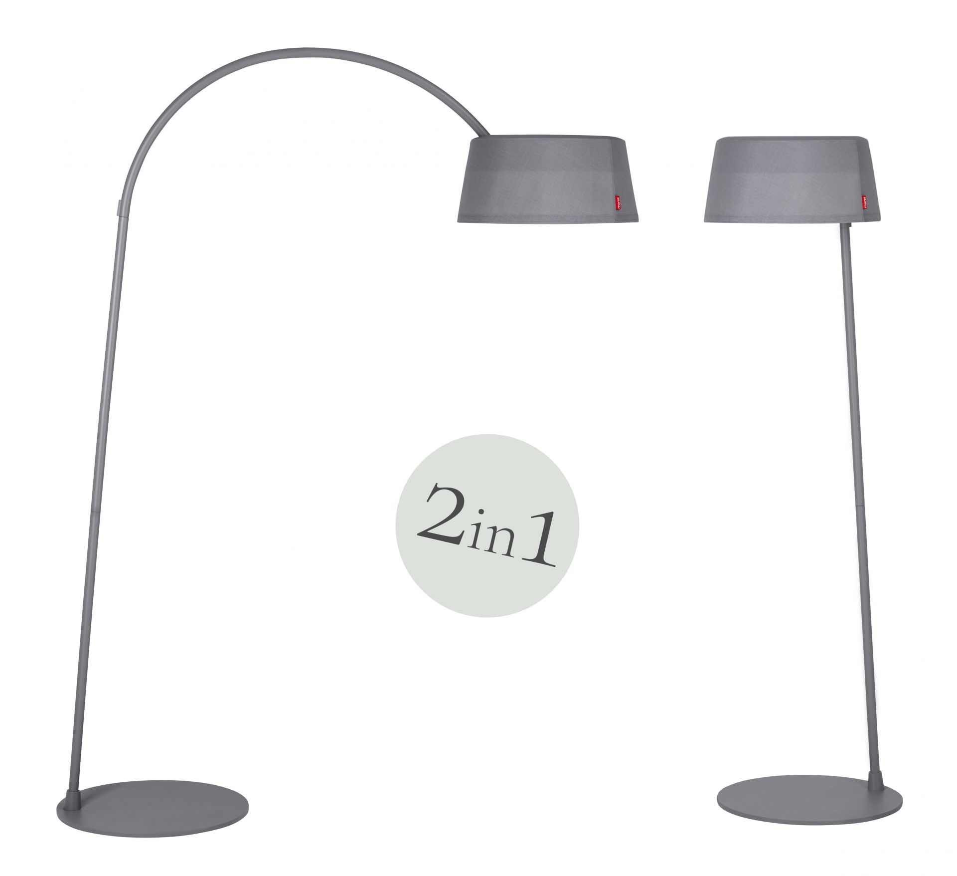 ISA-BELLE Lampadaire solaire & lampe à arc - 2 en 1 Moree