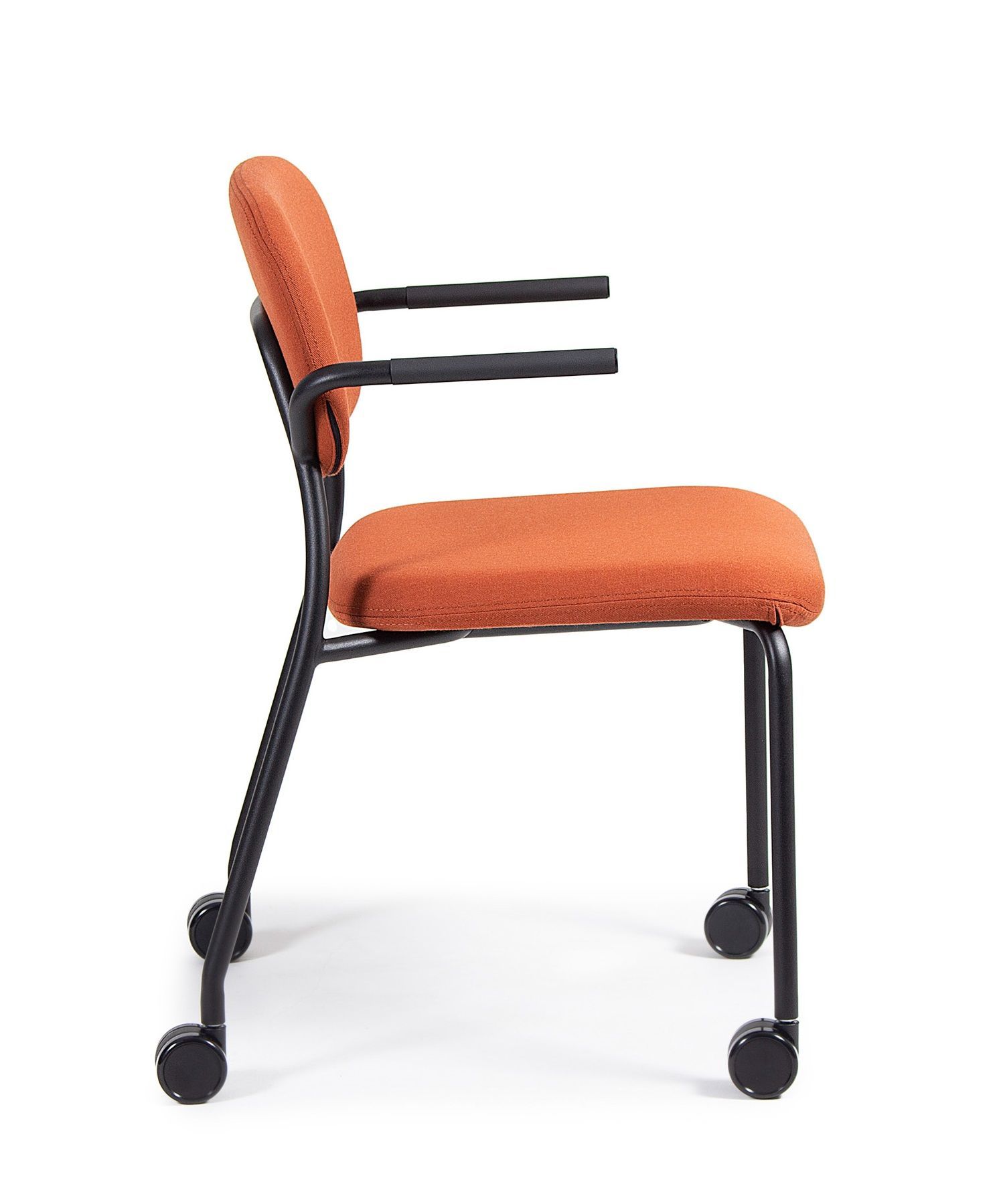 hens HS 260 Chaise / chaise de conférence sur roulettes Bejot 