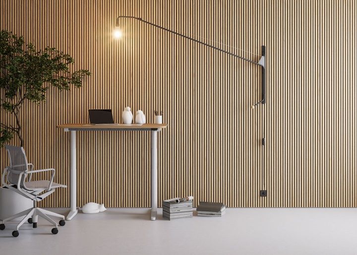 Tyde 2 table debout/assise bureau Home Desk bureau Vitra
