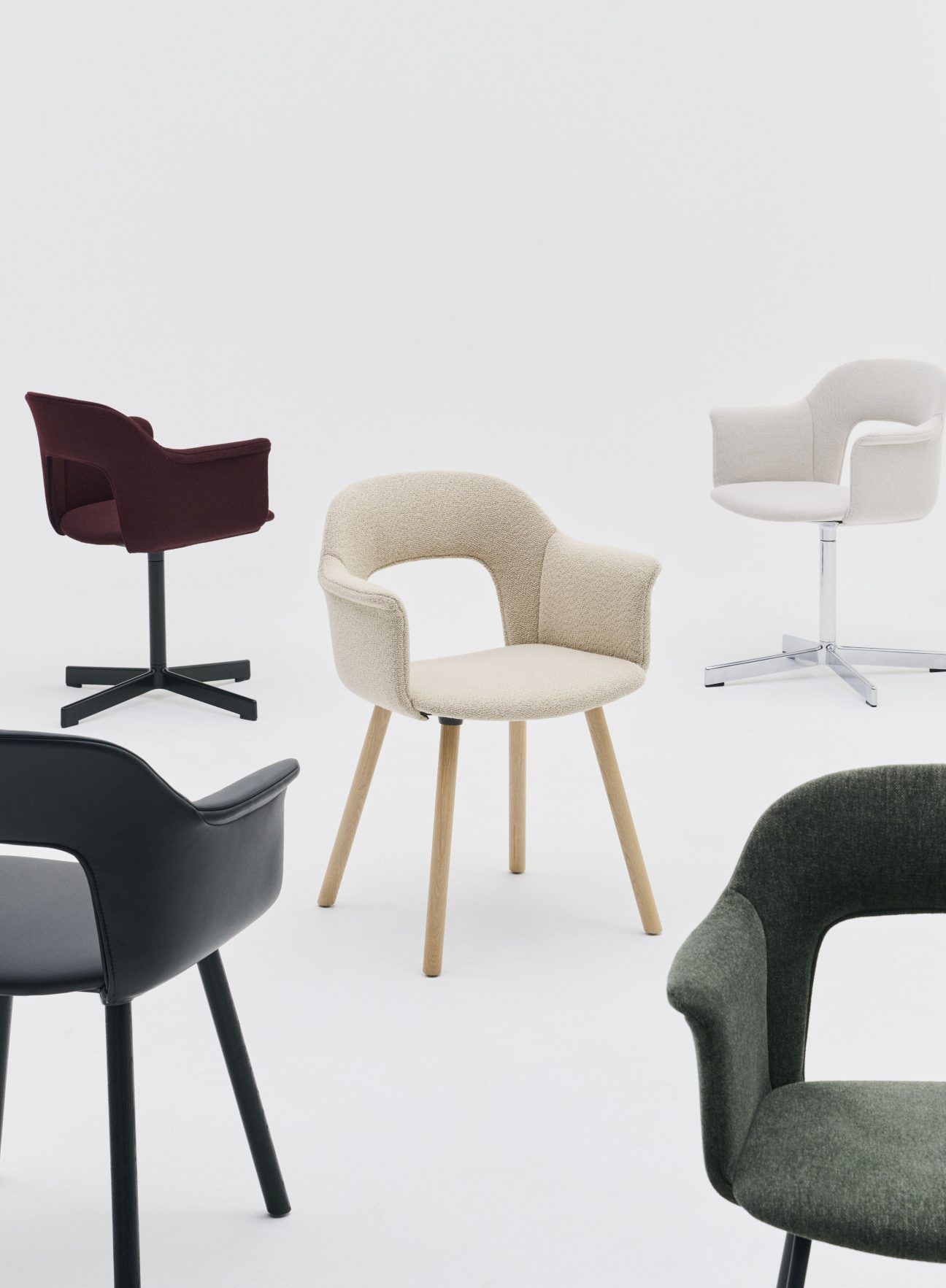 Layout Armchair 221 Chaise à accoudoirs Hay