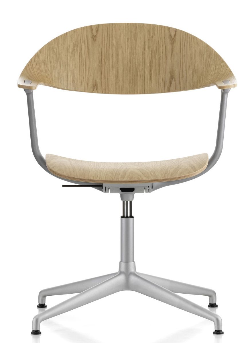 Mynt dossier et assise Plywood chaise de bureau Vitra