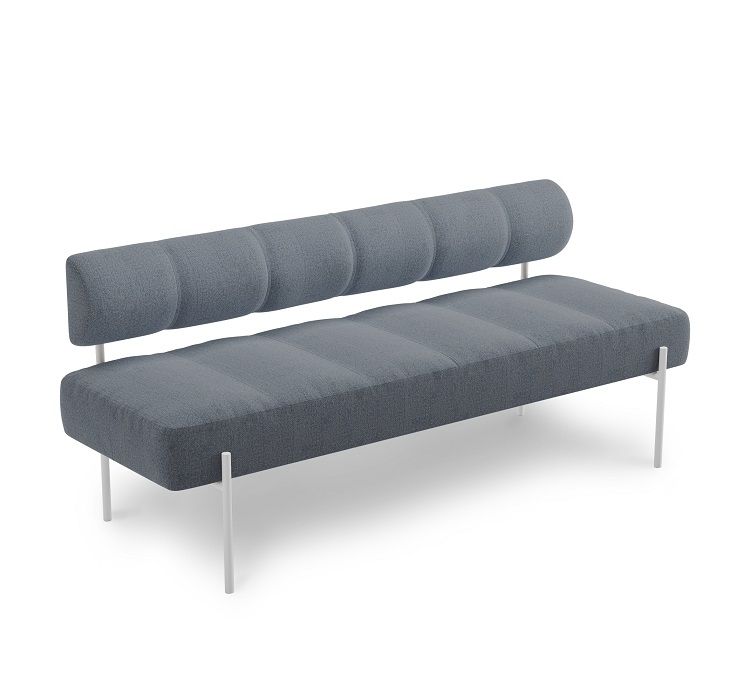 Daybe dining sofa Canapé de salle à manger Northern Brusvik 94 blanc