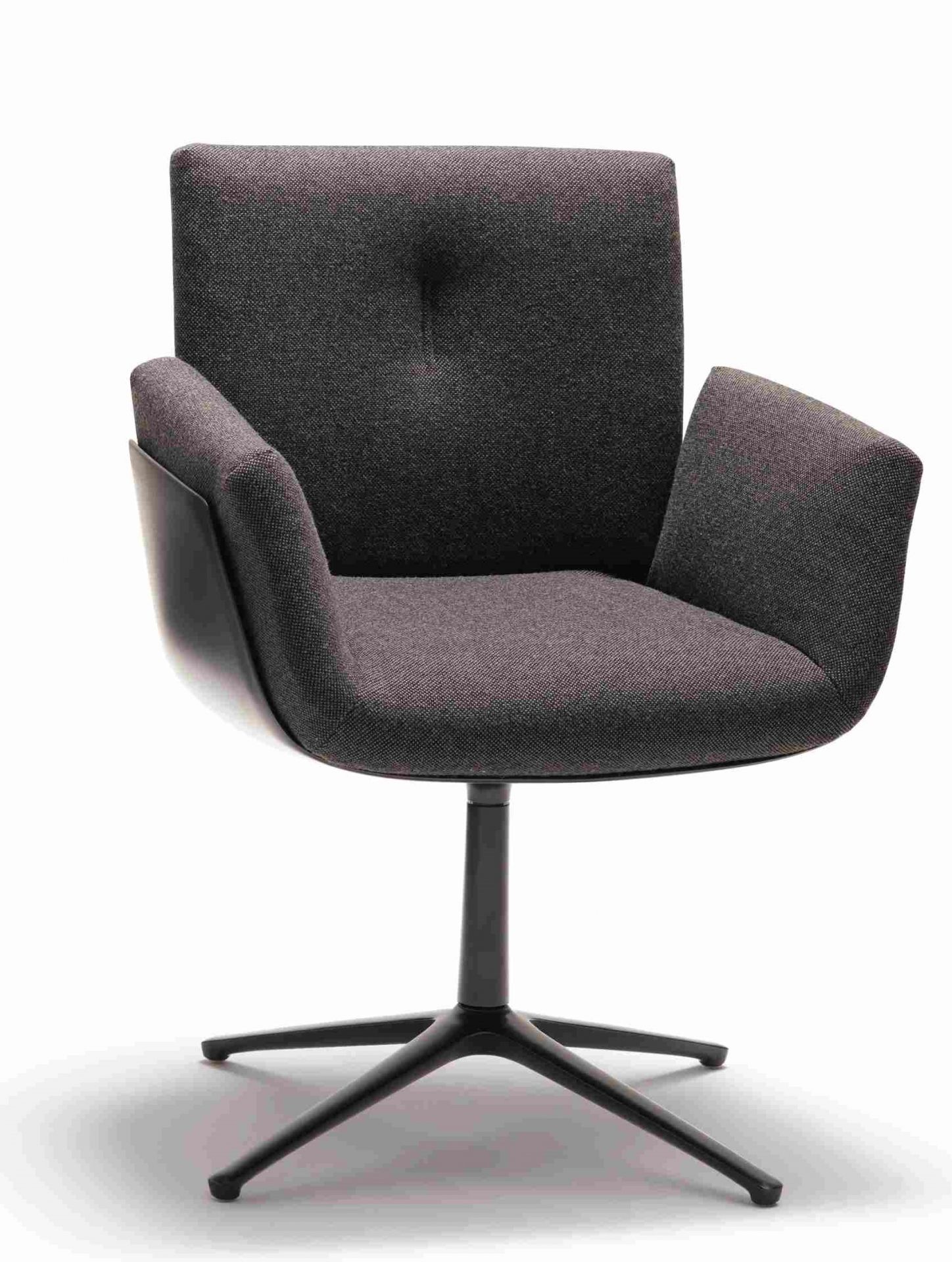 Alvo accoudoirs chaise pivotante avec cor 4 pieds  