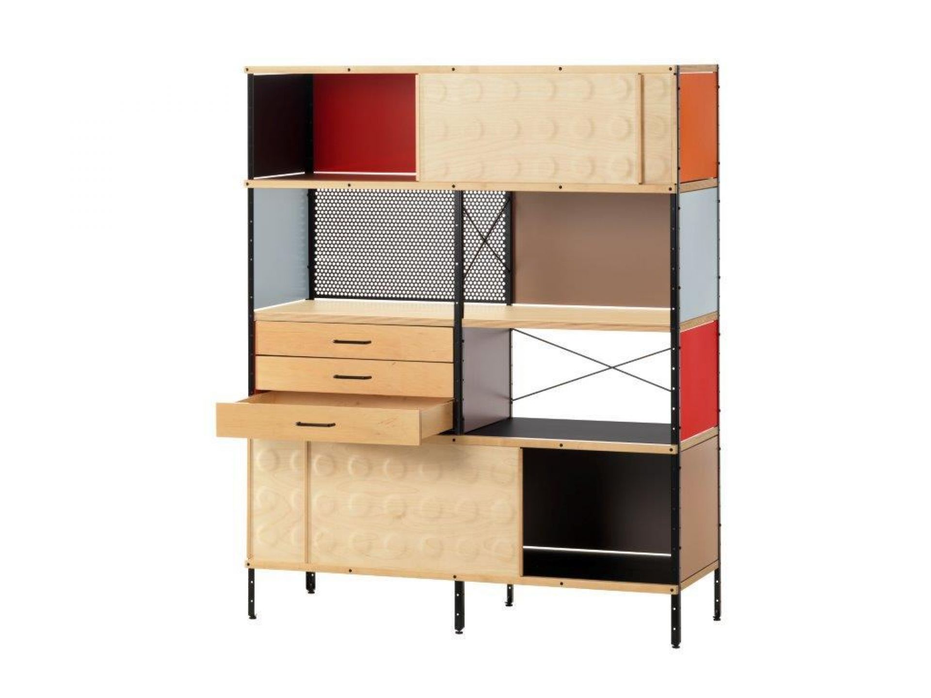 Eames Storage Unit ESU Bookcase Étagère à livres Nouveau Vitra