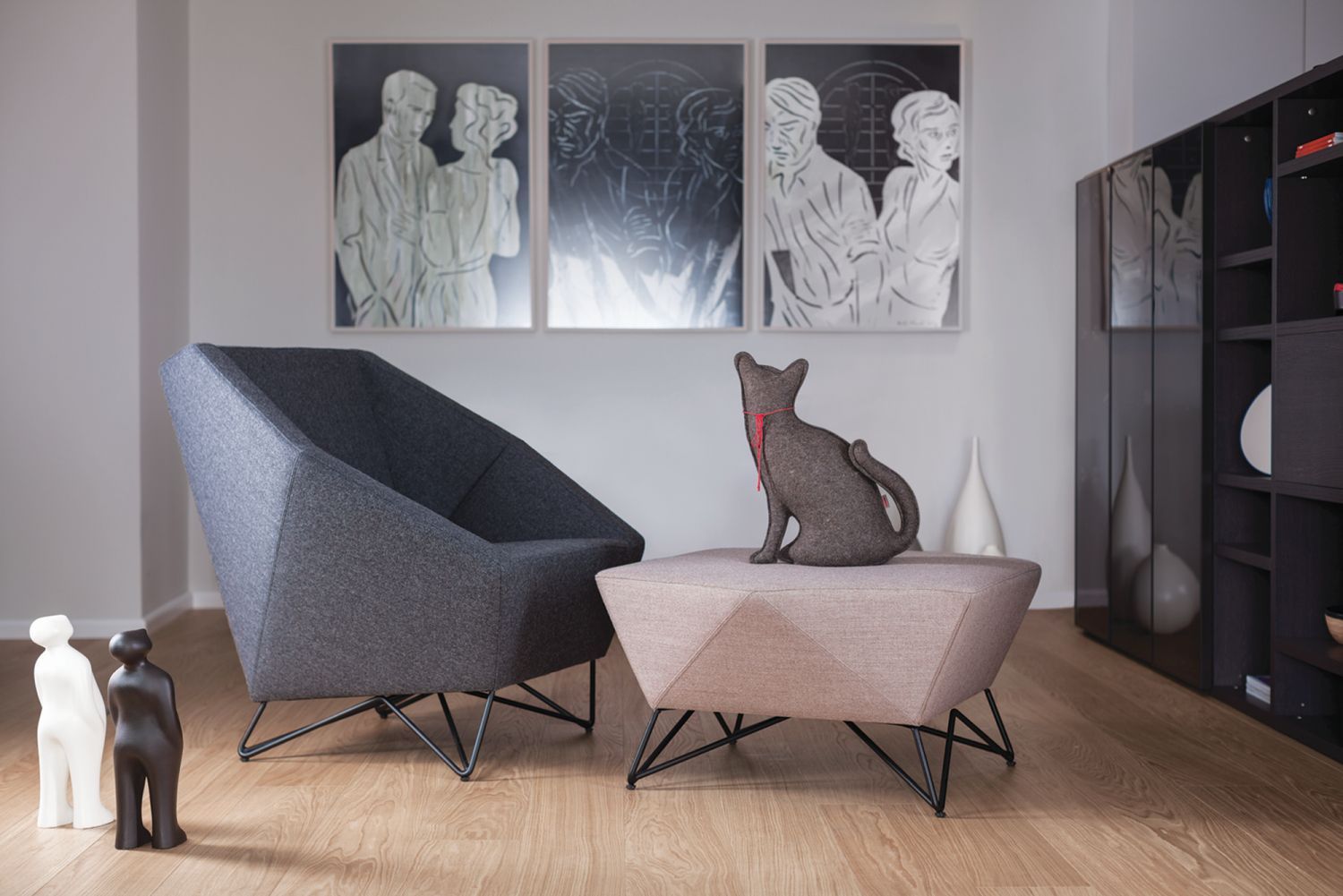 3angle Tabouret Prostoria