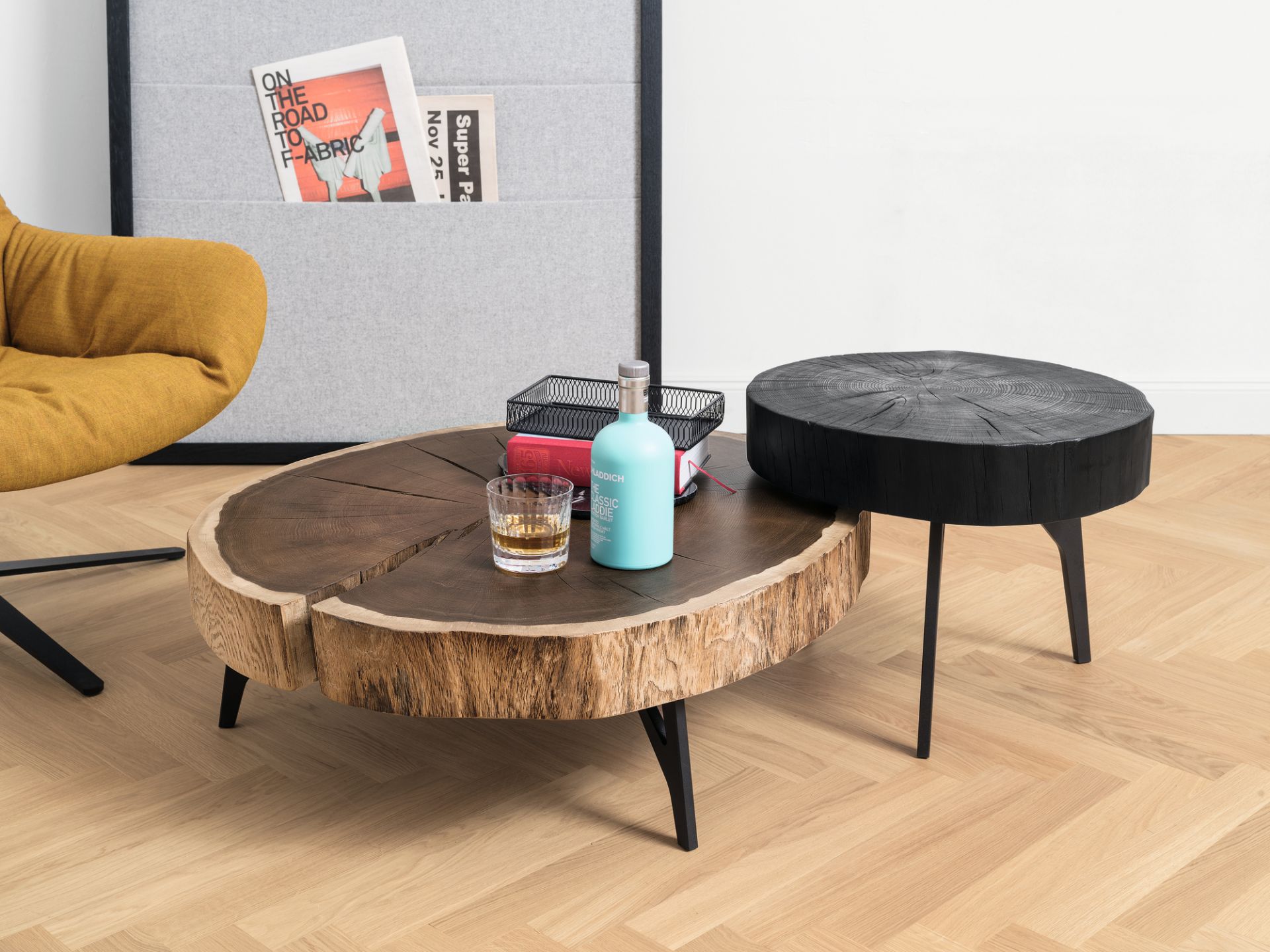 Stomp tabel d'appoint H40 brut Janua