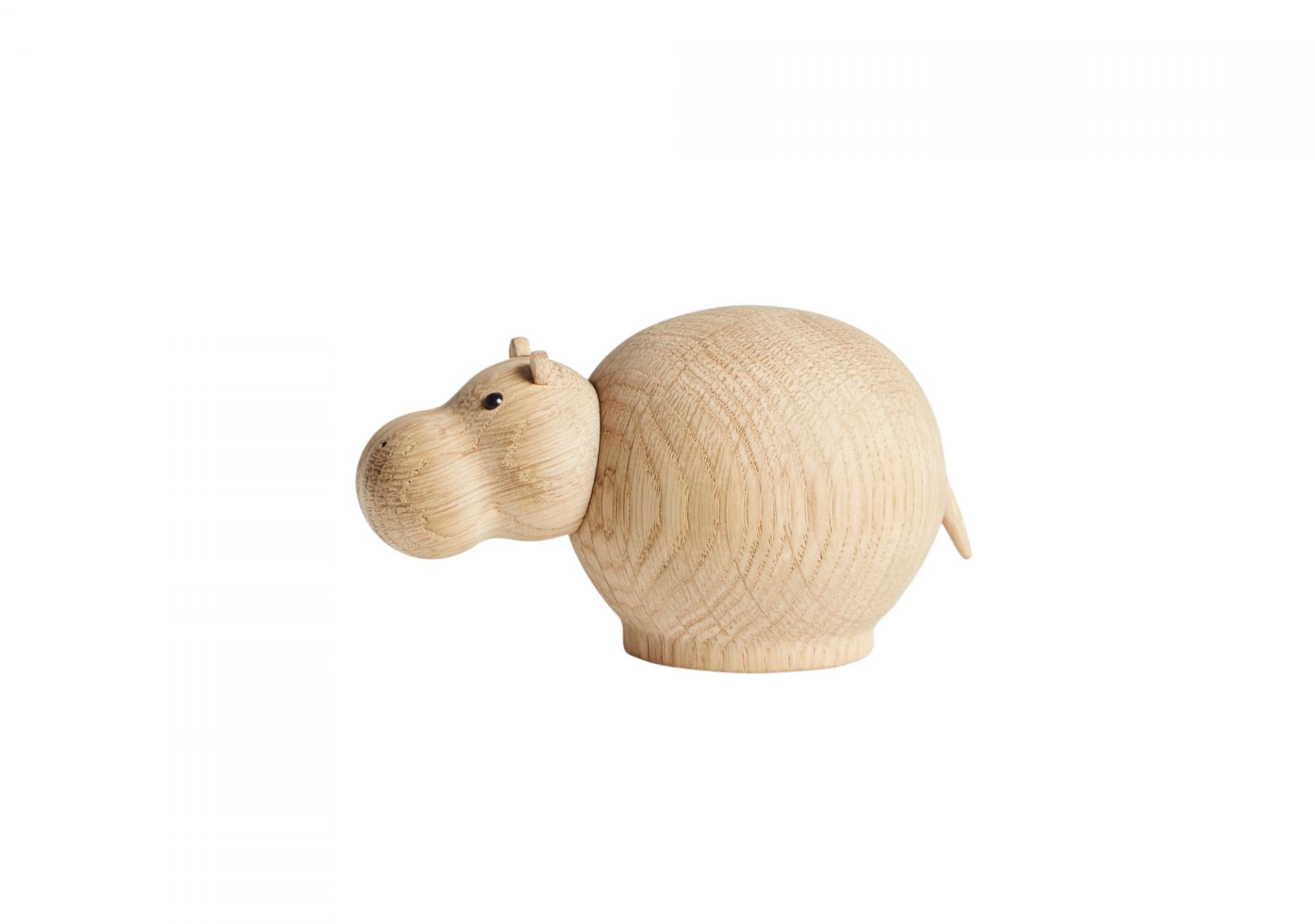 Hibo Hippopotamus Hippopotame figurine en bois petite Woud OFFRE SPECIALE