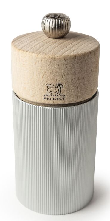 Line Moulin à sel H 12 cm Aluminium / Naturel Peugeot 