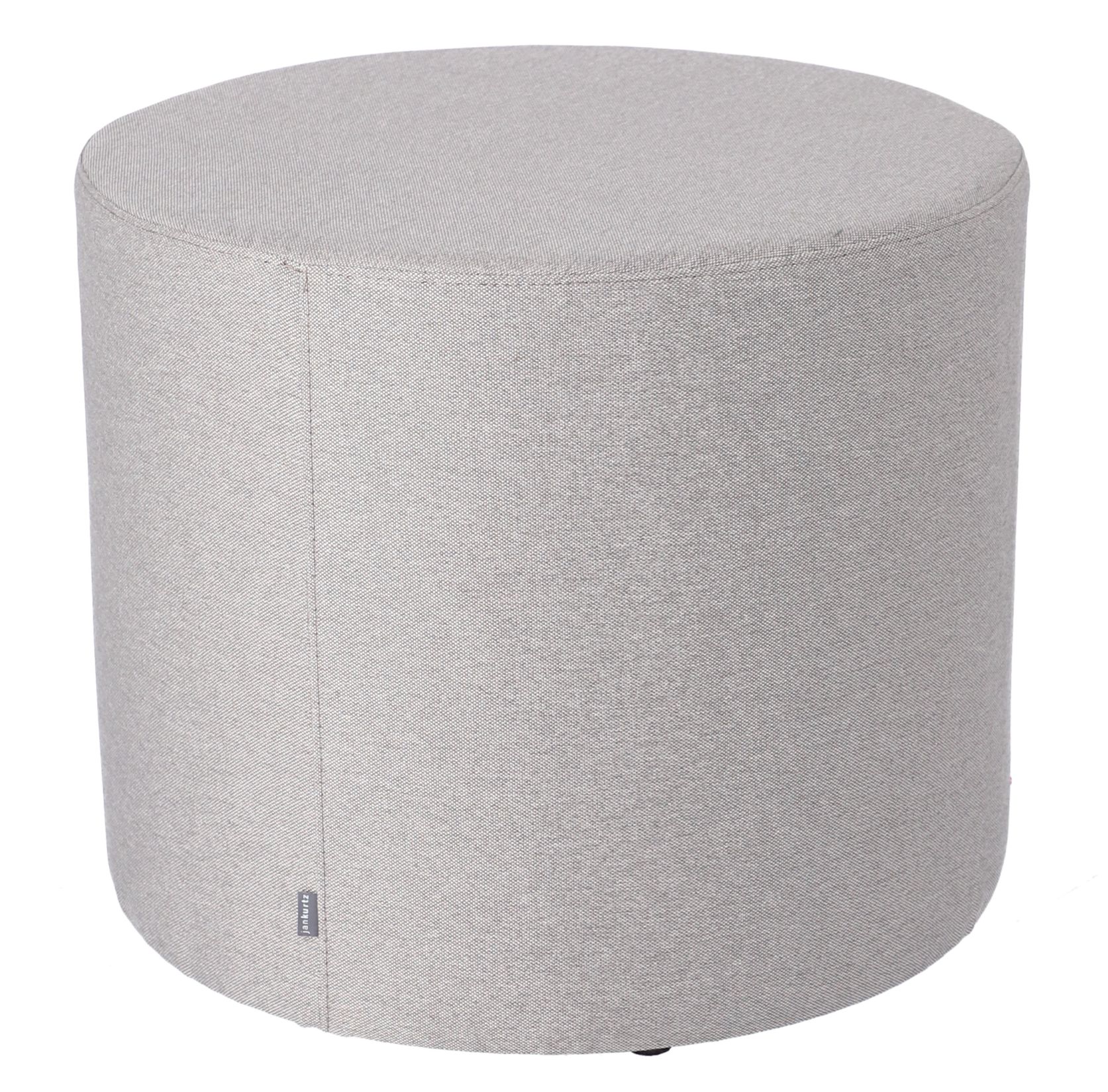 Rondo Pouf Ø 50 Gris clair Jan Kurtz