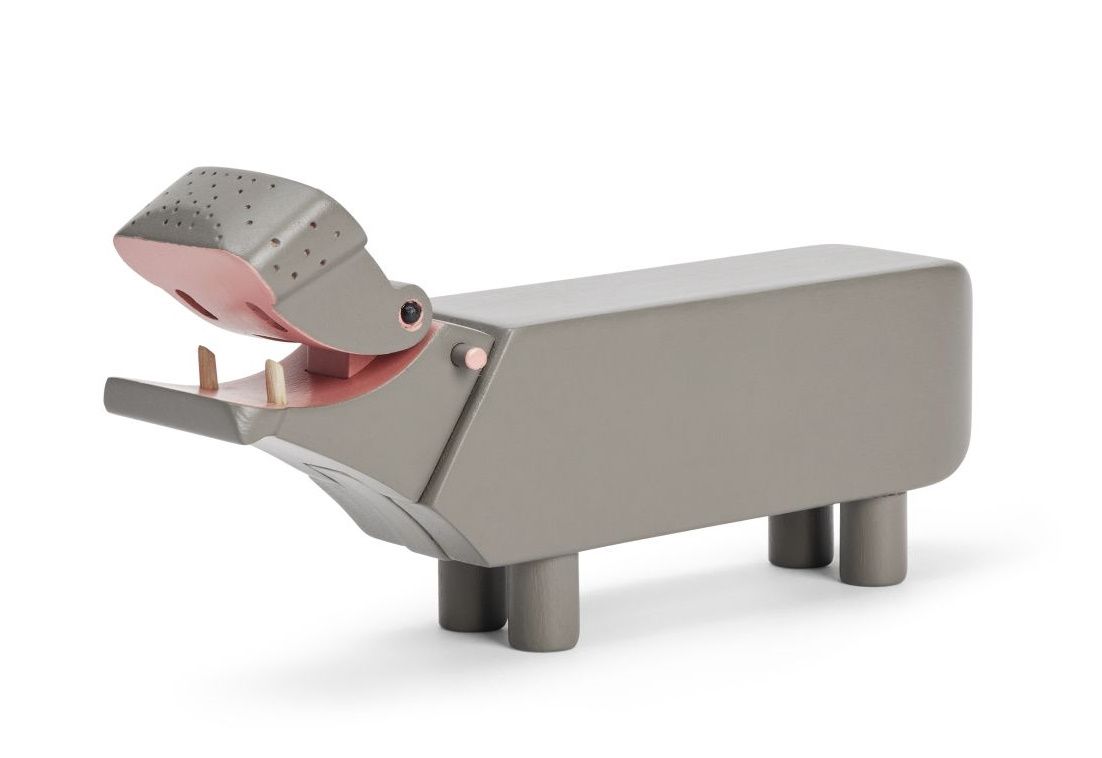 Hippopotame liliput gris Kay Bojesen