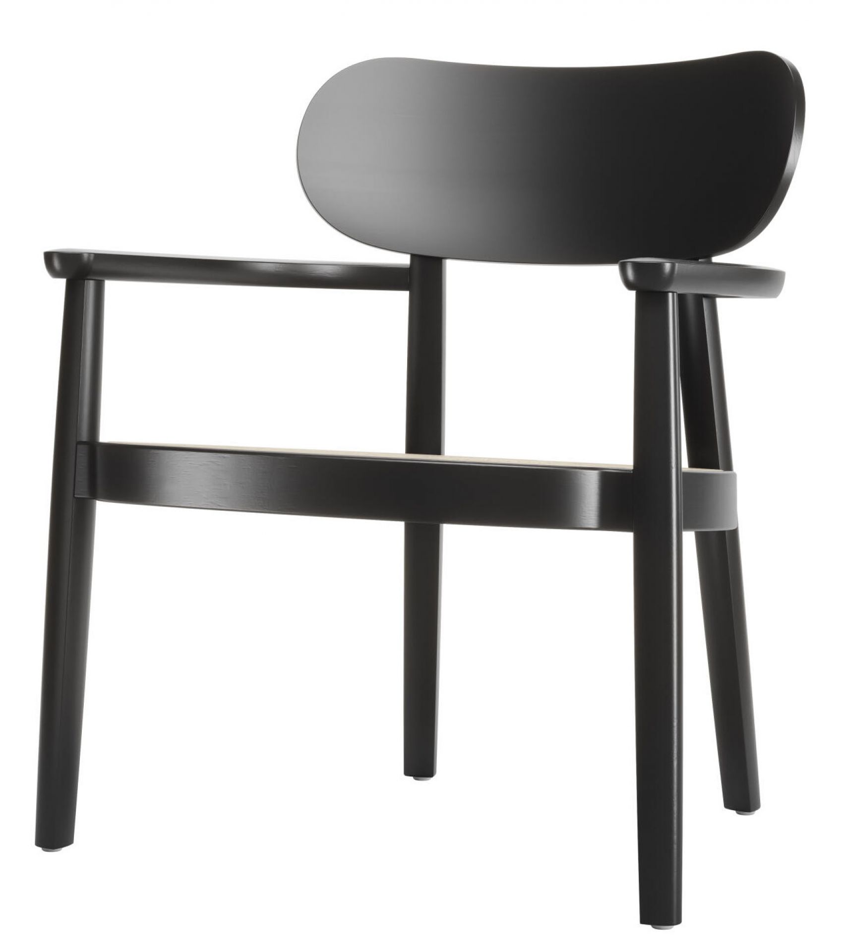 Fauteuil en bois avec accoudoirs 119 MF Thonet 