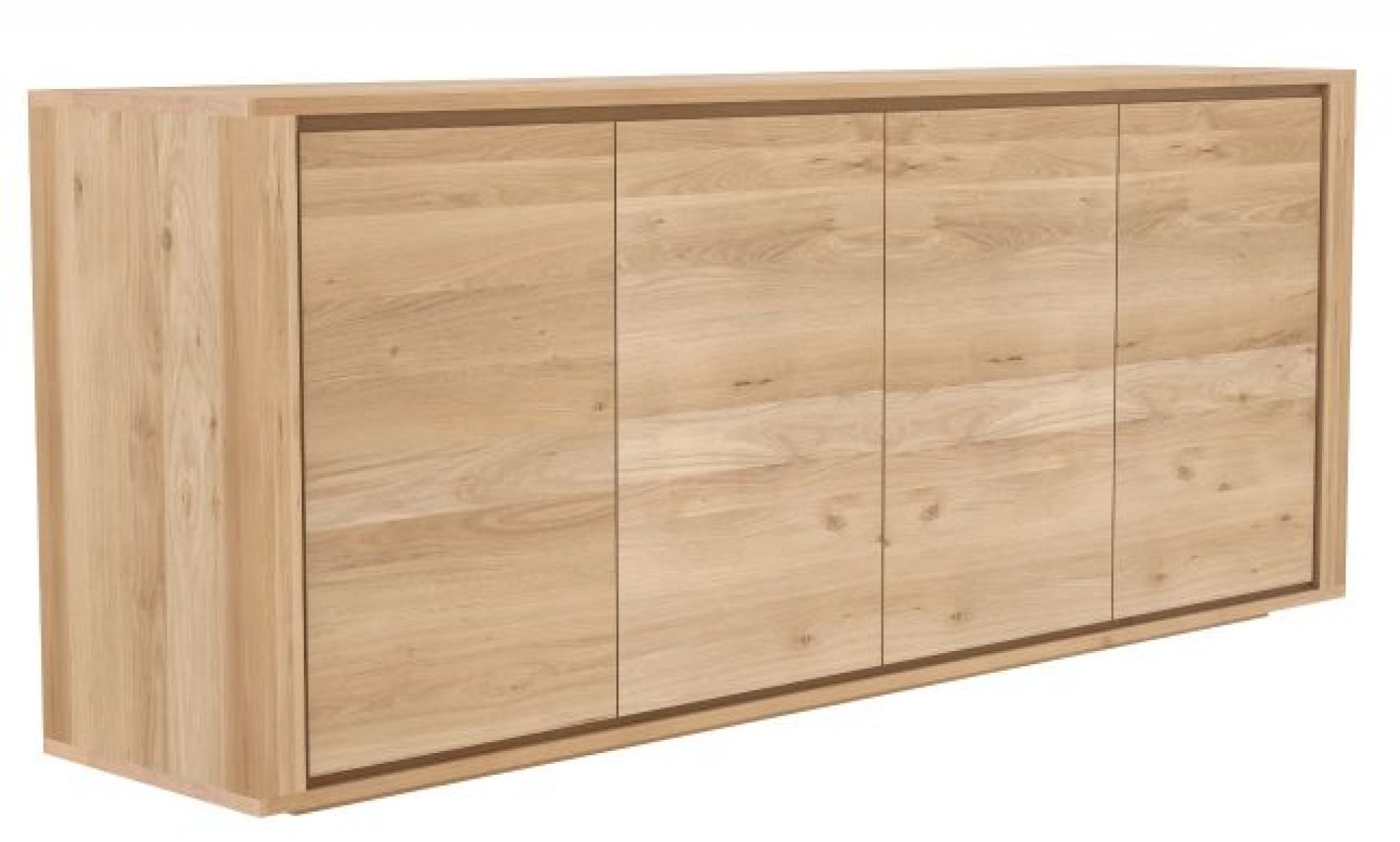 Shadow buffet chêne Ethnicraft L 230 | L 203 x P 45 x H 84 cm ...
