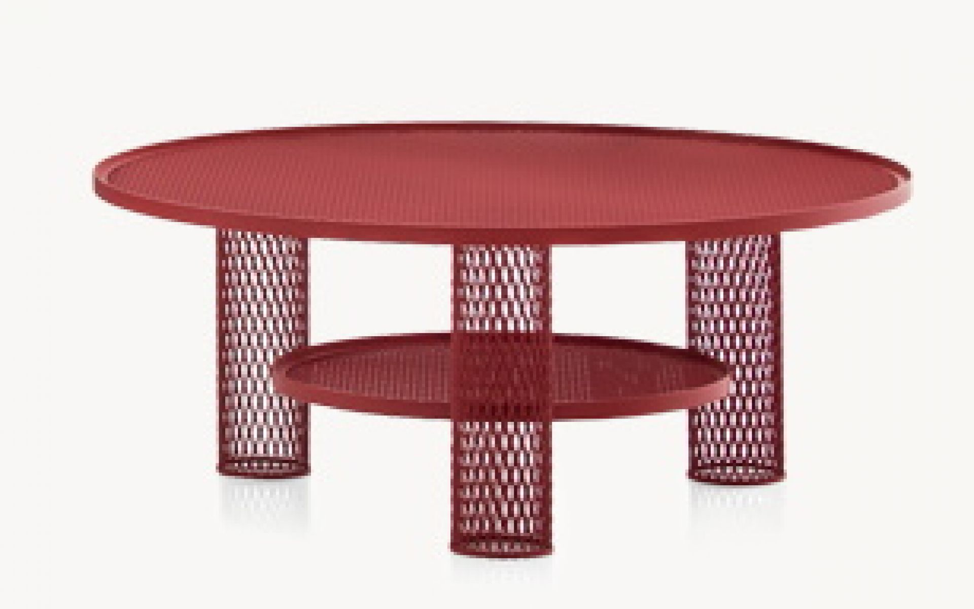 Net table d'appoint grande oxyde rouge Moroso