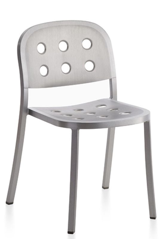 1 Inch All Aluminium Stacking Chair Chaise empilable Emeco