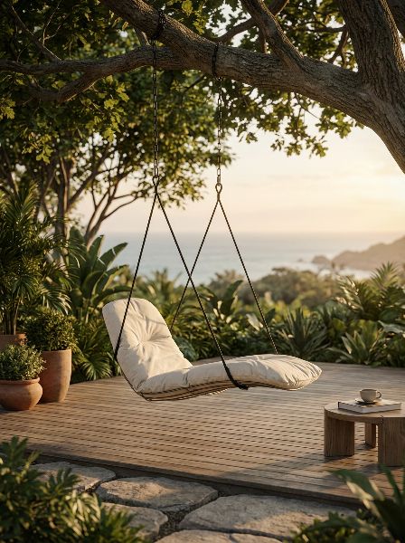 Leyasol Sun Lounger Swing Seat Intérieur/Extérieur Freifrau Manufaktur