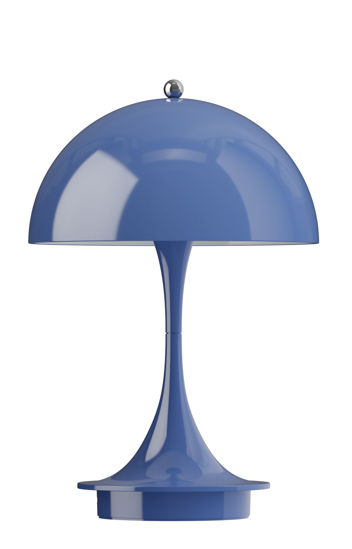 Panthella 160 Portable V3 Lampe de table à LED rechargeable Intérieur/Extérieur Louis Poulsen Indigo opaque