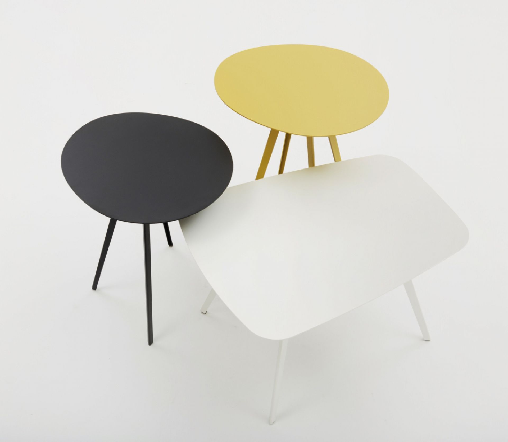 Agorà Table d'appoint moyen Segis moutarde