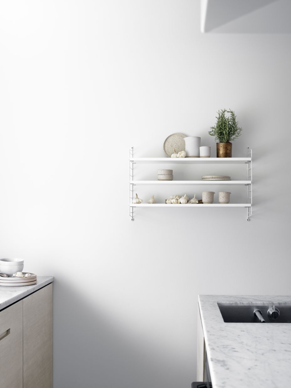 Élément individuel Échelle murale H 75 cm String Furniture  