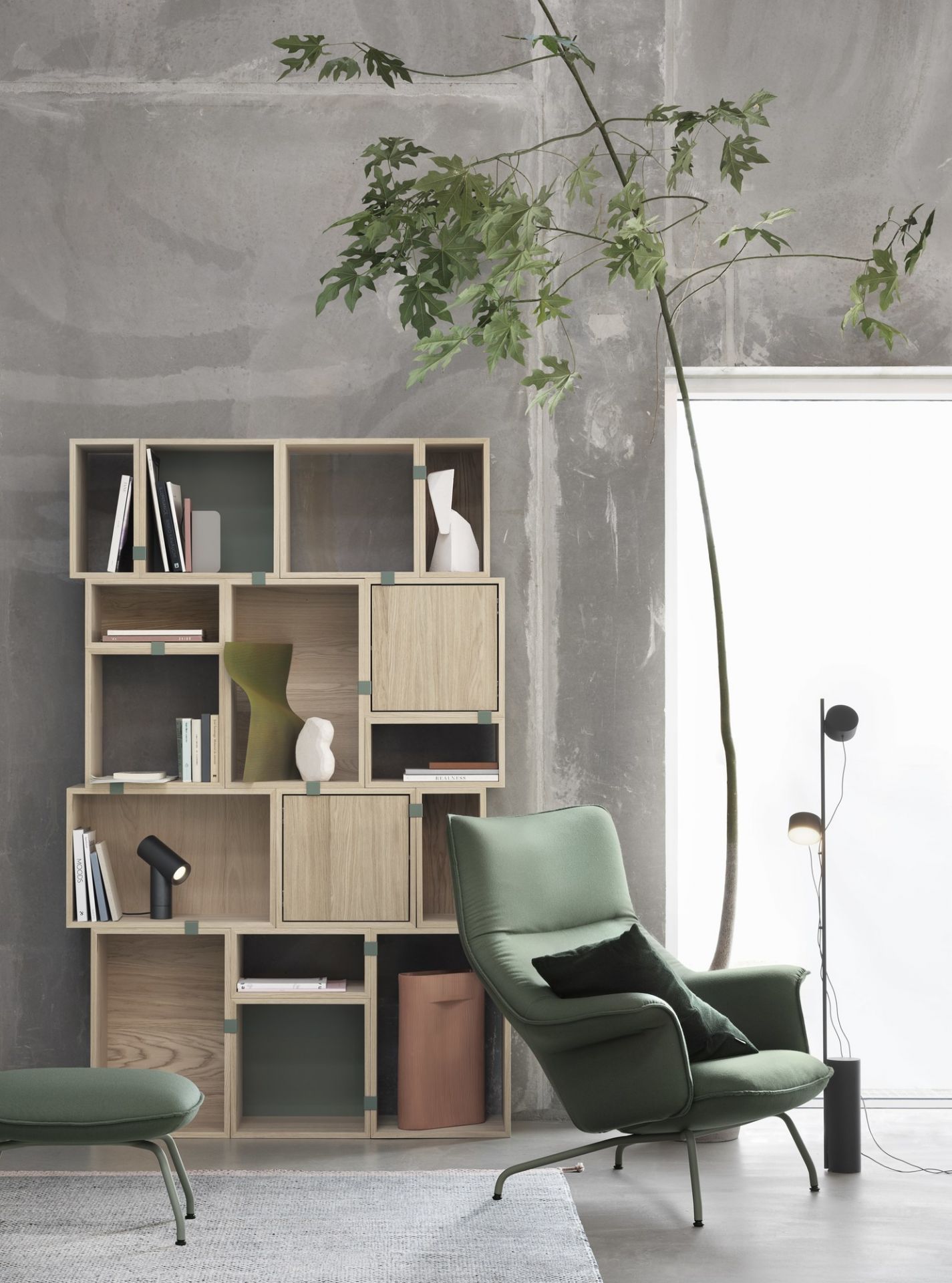 Post Floor Lamp Lampadaire Muuto