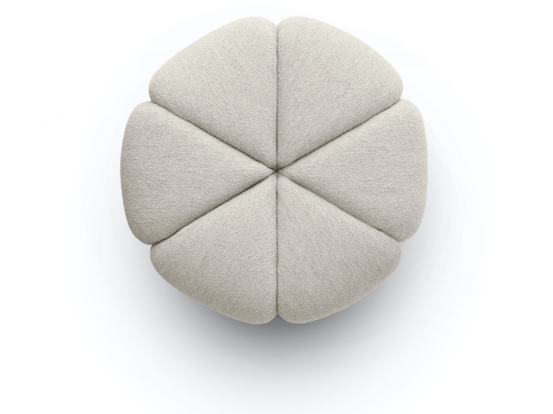Pouf Off White Vipp