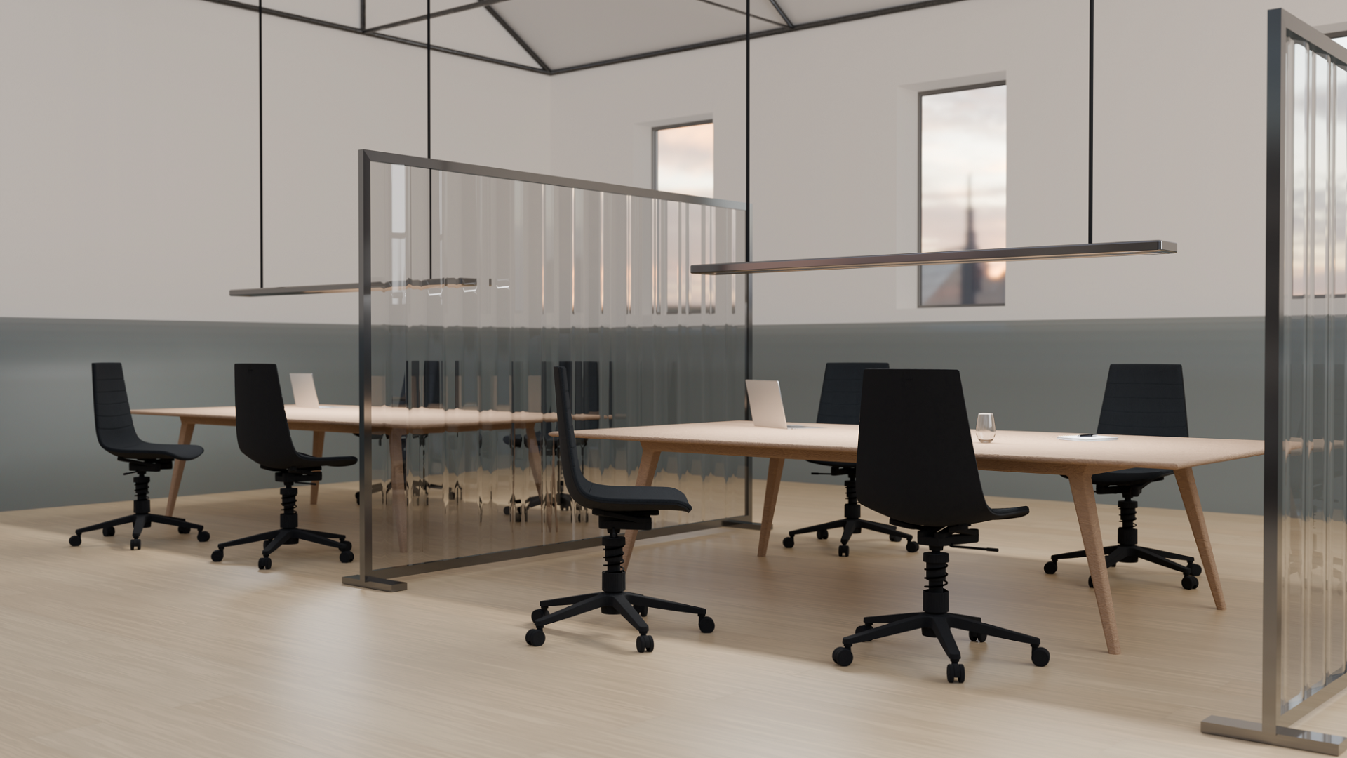 Linu Task Conference chaise de conférence avec pied à ressort Aeris  Linu Task Conference chaise de conférence avec pied à ressort Aeris