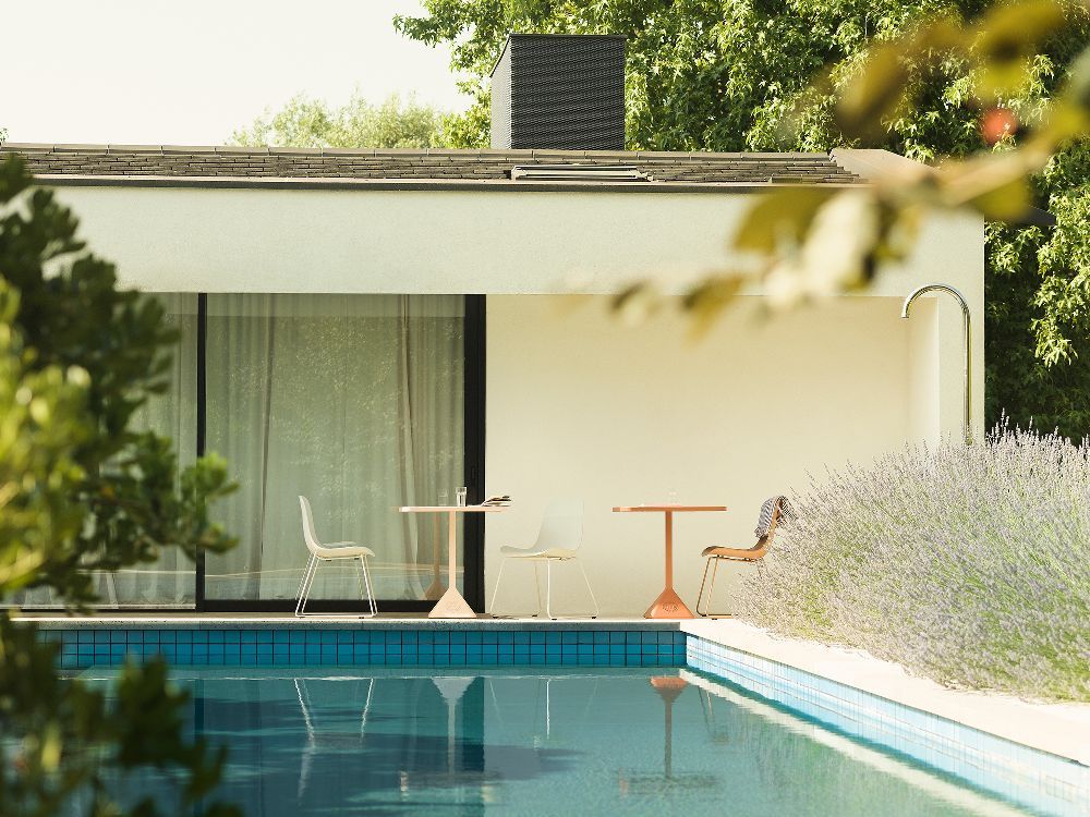 Chaise Elephantino Outdoor Kristalia