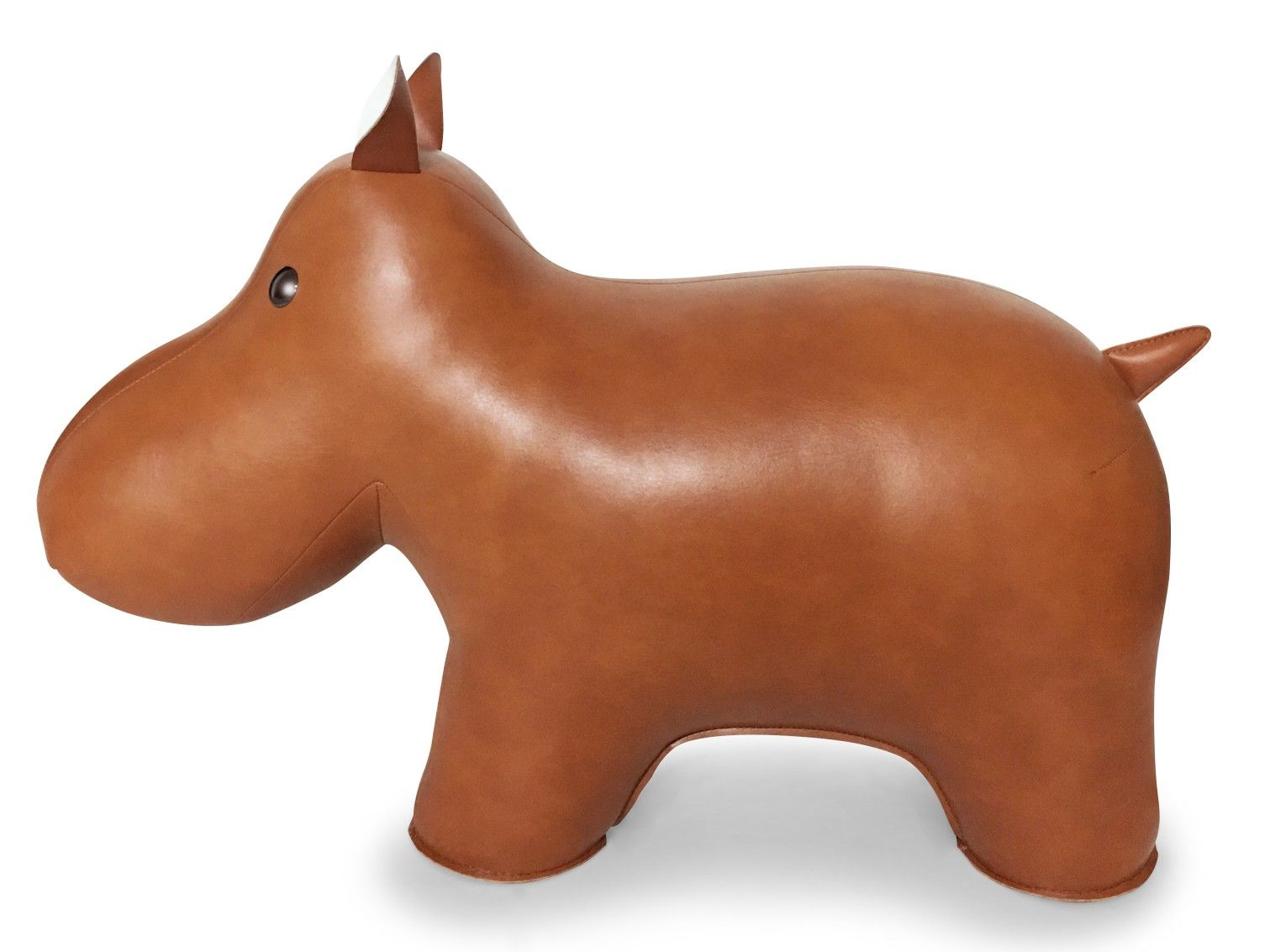 Animal en cuir XXL Butoir de porte Hippo Züny