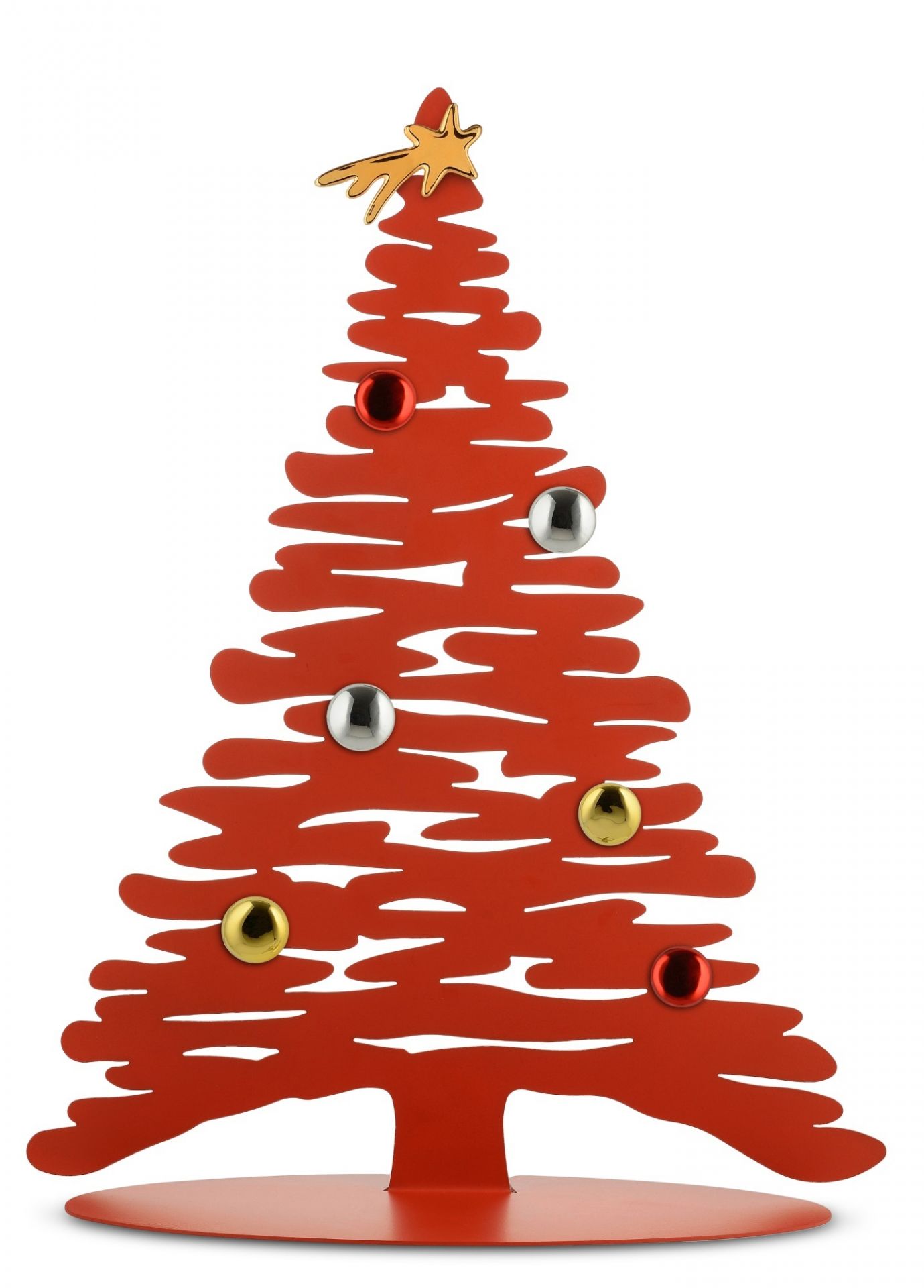 Bark for Christmas Décorations de Noël BM06 R ROUGE Alessi