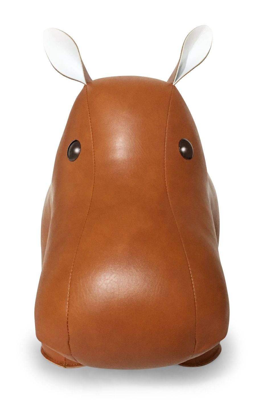 Animal en cuir XXL Butoir de porte Hippo Züny