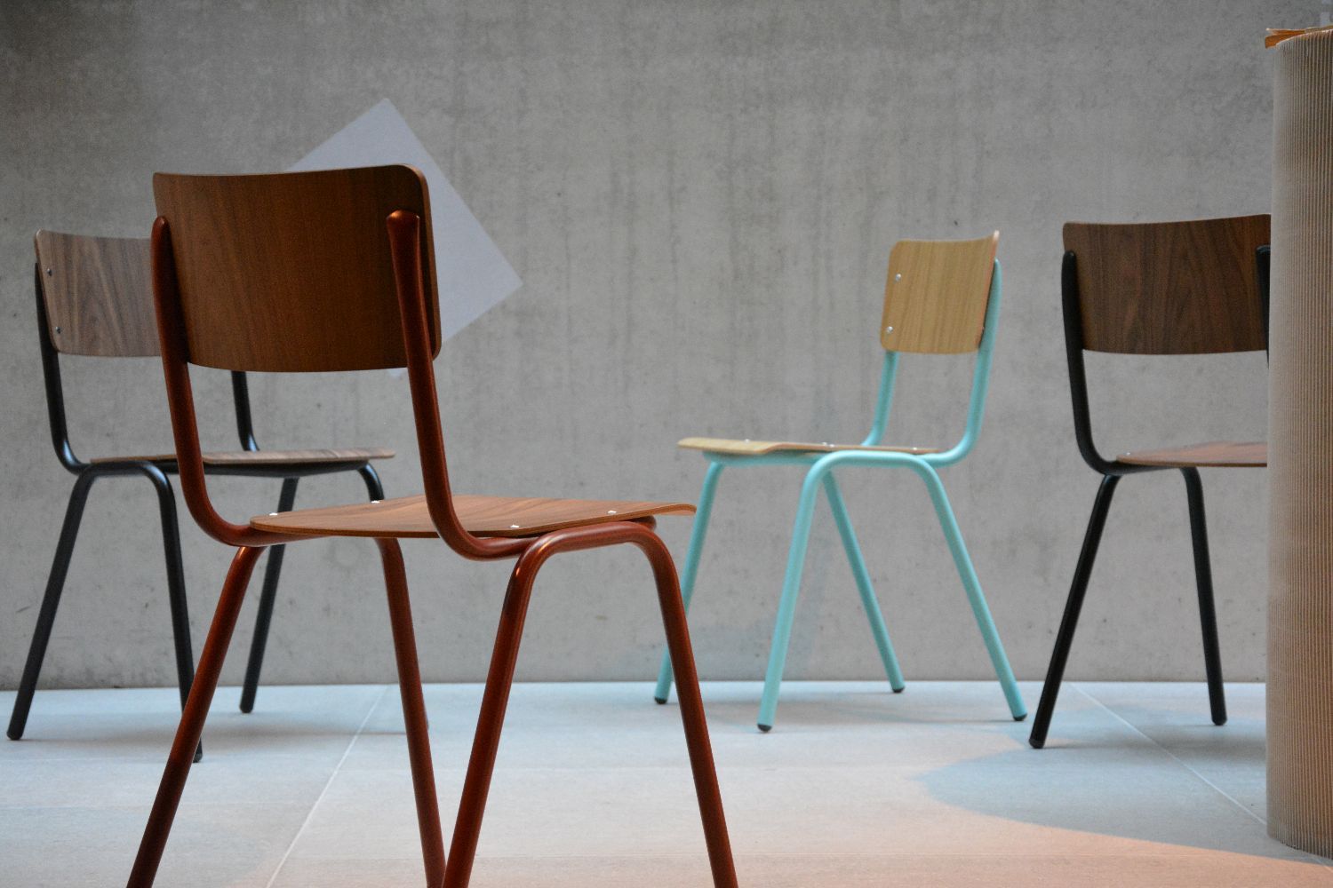 Zero Chaise Noir Jan Kurtz