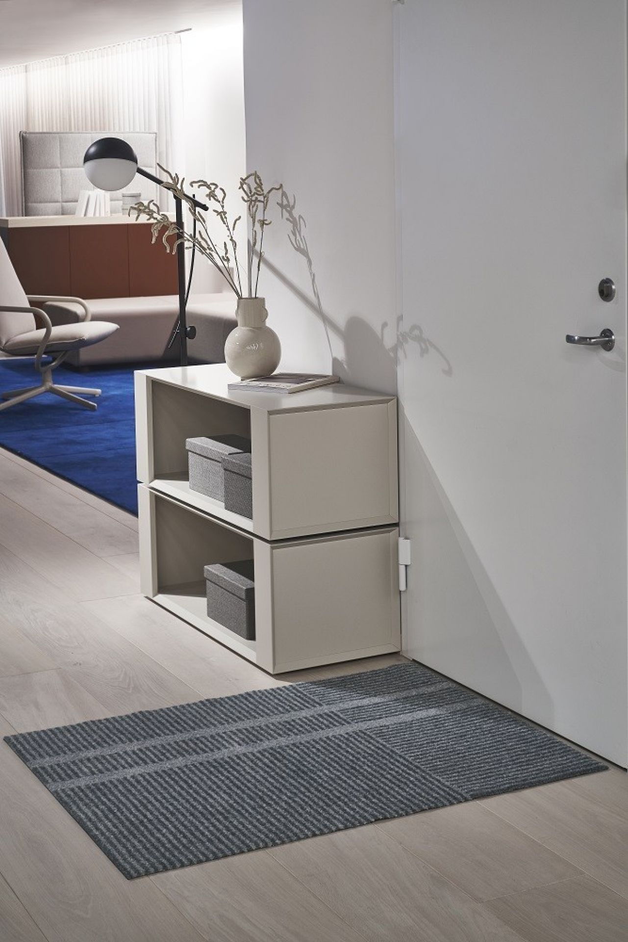 Løype Indoor / Outdoor Paillasson L 60 x P 85 cm / BREEZY BEIGE Heymat OFFRE SPECIALE